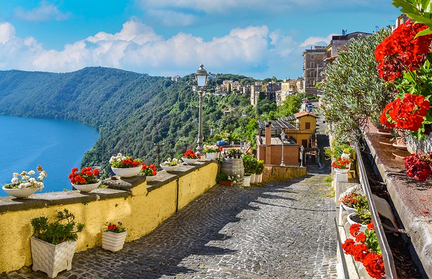 Castel Gandolfo famosa residenza estiva dei Papi