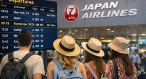 From Japan to Rome Fiumicino